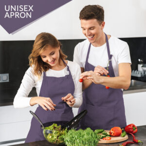 Dusty Grape Purple Apron