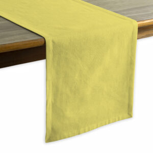 Lemon Yellow Table Runners
