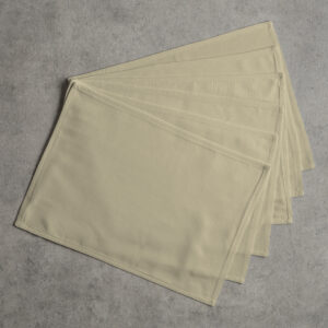 Khaki Beige Placemats